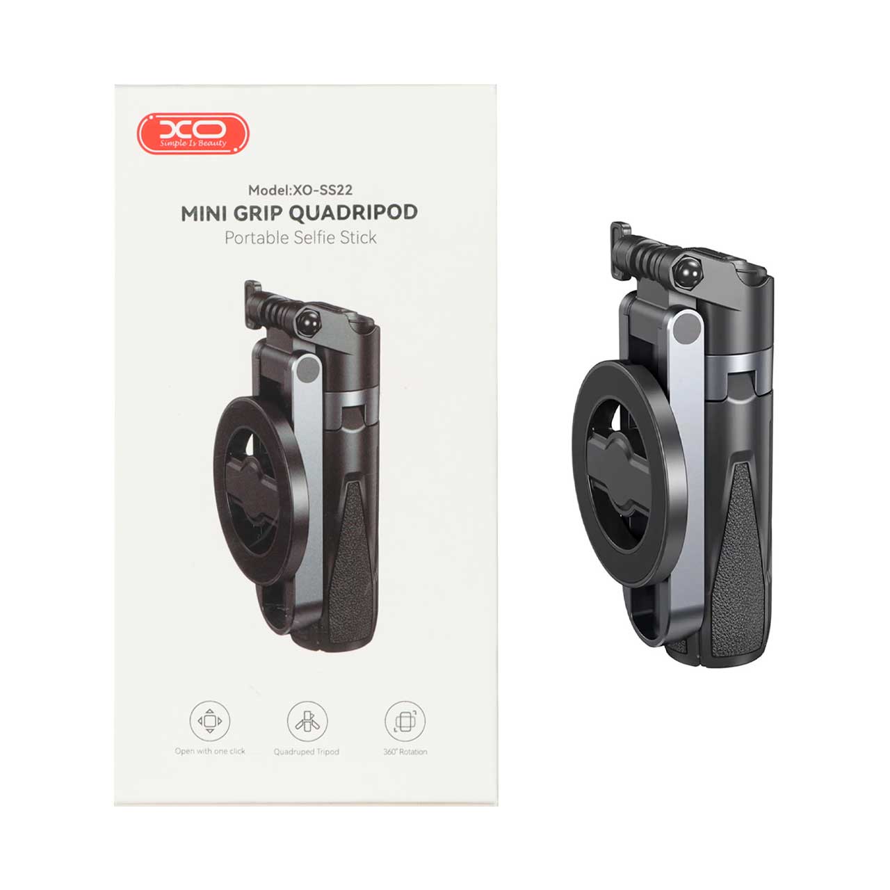 مونوپاد و نگهدارنده گوشی موبایل XO مدل XO-SS22 - مشکی